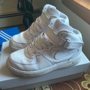 Kids Nike Air Forces In Box
